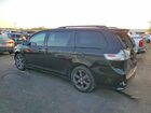 2017 Toyota Sienna Se 8-passenger Черный vin: 5TDXZ3DCXHS885004