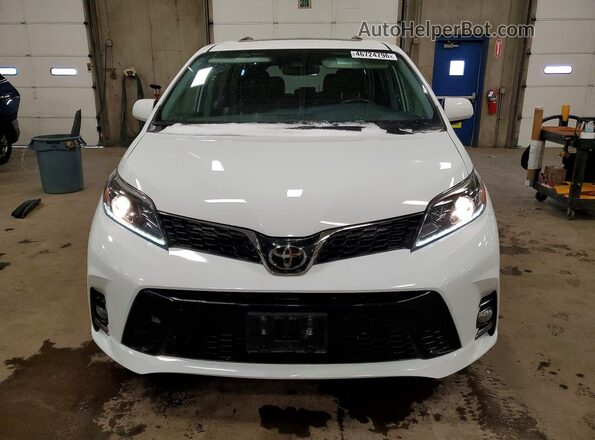 5TDXZ3DCXLS025046 2020 TOYOTA SIENNA White Front view