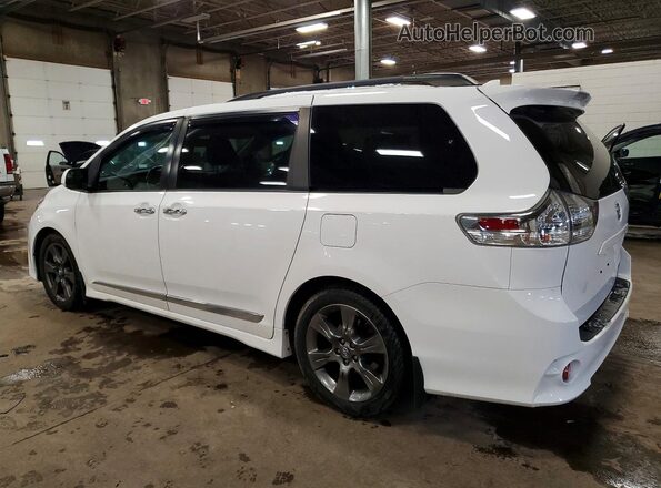 5TDXZ3DCXLS025046 2020 TOYOTA SIENNA White Rear left
