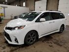 2020 Toyota Sienna Se 8-passenger White vin: 5TDXZ3DCXLS025046