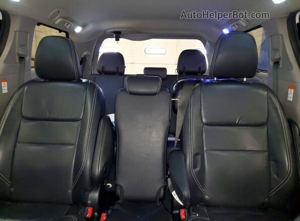 5TDXZ3DCXLS025046 2020 TOYOTA SIENNA White Rear seats view