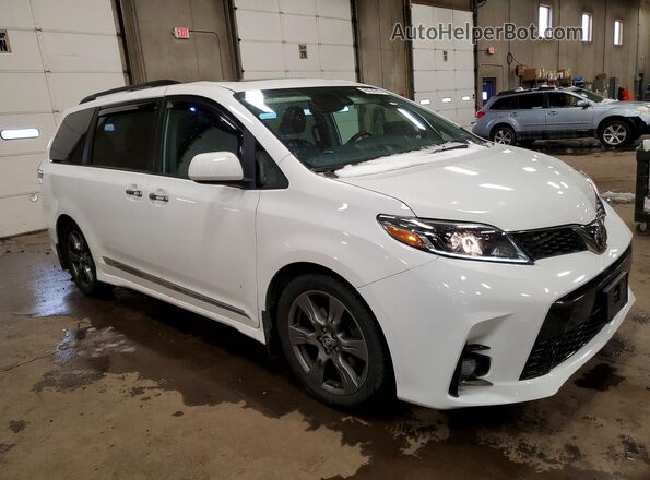 5TDXZ3DCXLS025046 2020 TOYOTA SIENNA White Front right