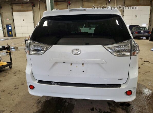 5TDXZ3DCXLS025046 2020 TOYOTA SIENNA White Rear view