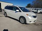 2016 Toyota Sienna Белый vin: 5TDYK3DC3GS744377