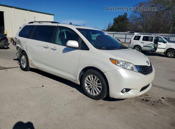 5TDYK3DC3GS744377 2016 TOYOTA SIENNA Белый Передняя правая четверть