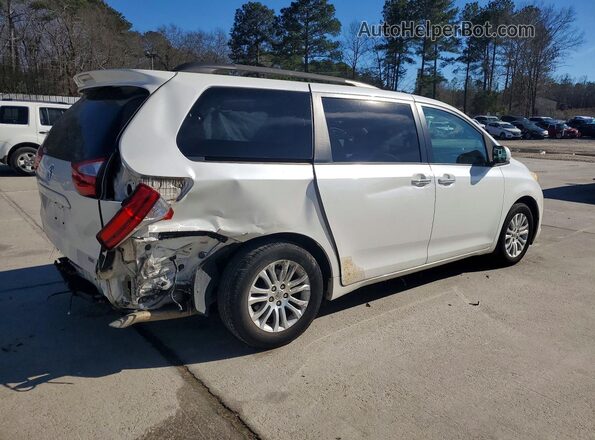 5TDYK3DC3GS744377 2016 TOYOTA SIENNA Белый Задняя правая четверть