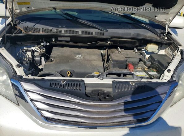 5TDYK3DC3GS744377 2016 TOYOTA SIENNA Белый Вид подкапотного пространства