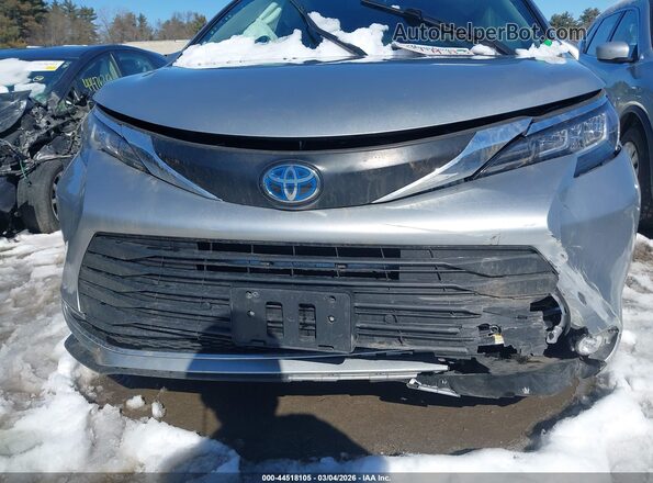 5TDYRKEC1PS164078 2023 TOYOTA LE Silver წინა ხედი