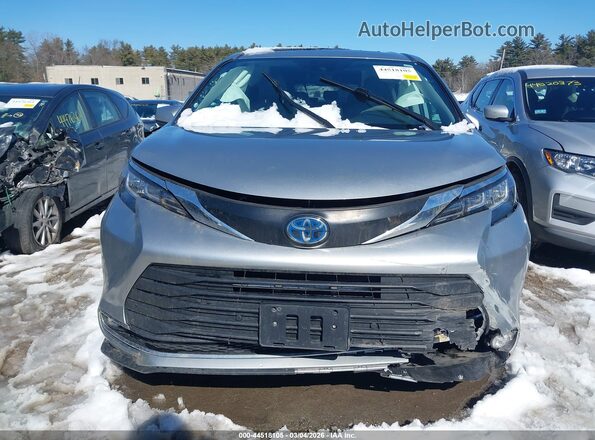 5TDYRKEC1PS164078 2023 TOYOTA LE Silver წინა პანელის ხედი