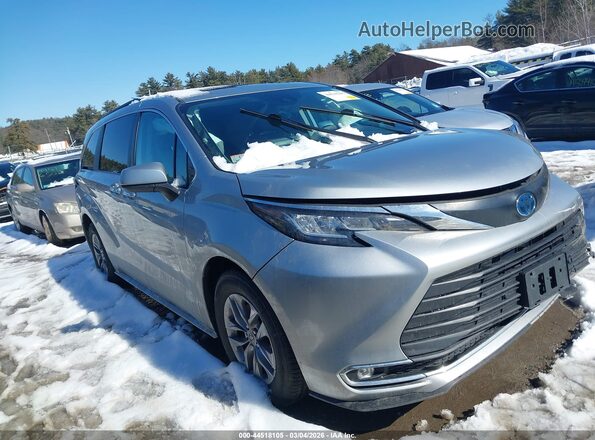 5TDYRKEC1PS164078 2023 TOYOTA LE Silver ხელსაწყოთა პანელის ხედი