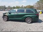 2021 Toyota Sienna Xle Green vin: 5TDYRKEC3MS007938