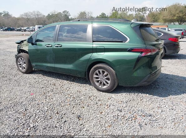 5TDYRKEC3MS007938 2021 TOYOTA LE Green Tył lewy