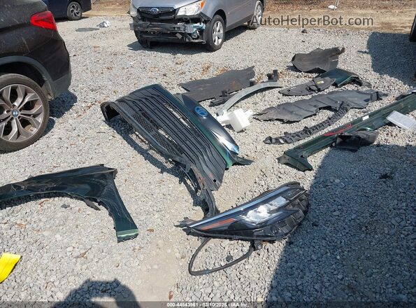 5TDYRKEC3MS007938 2021 TOYOTA LE Green Widok zestawu wskaźników