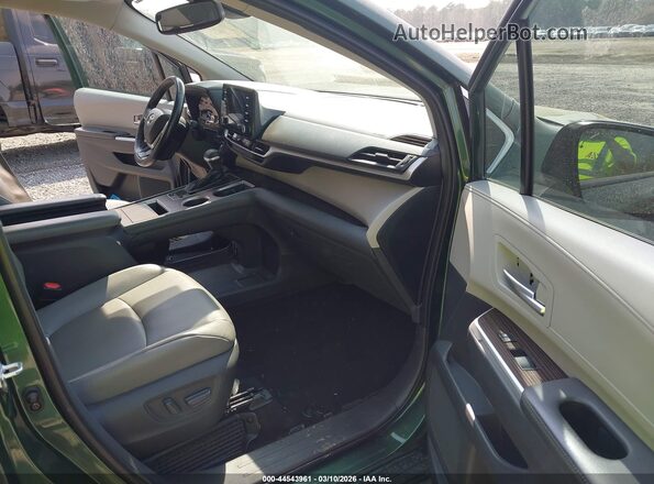5TDYRKEC3MS007938 2021 TOYOTA LE Green Widok wnętrza z przodu