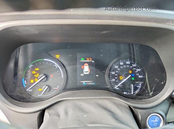 5TDYRKECXMS034781 2021 TOYOTA SIENNA Silver Instrument cluster view