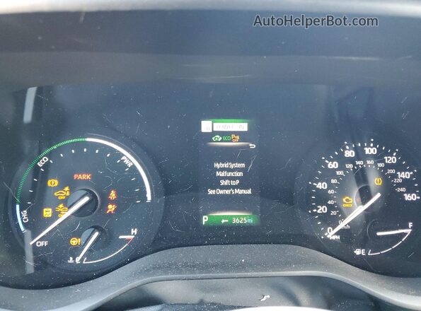 5TDYRKECXPS174480 2023 TOYOTA SIENNA Белый Вид щитка приборов