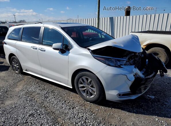 5TDYRKECXPS174480 2023 TOYOTA SIENNA Белый Передняя правая четверть