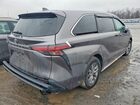 2021 Toyota Sienna Серый vin: 5TDYSKFC5MS007670
