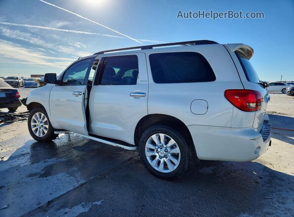 5TDYY5G14GS064332 2016 TOYOTA SEQUOIA Белый Задняя левая четверть