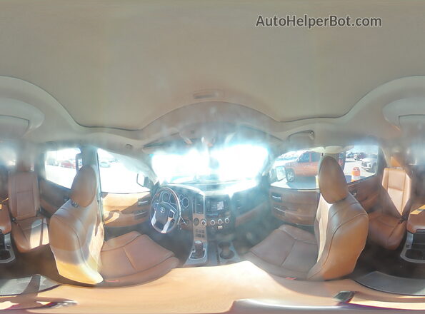 5TDYY5G14GS064332 2016 TOYOTA SEQUOIA Белый Панорамный вид салона 360°