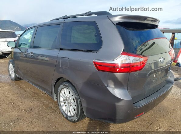 5TDYZ3DC3HS893076 2017 TOYOTA LE Серый Задняя левая четверть