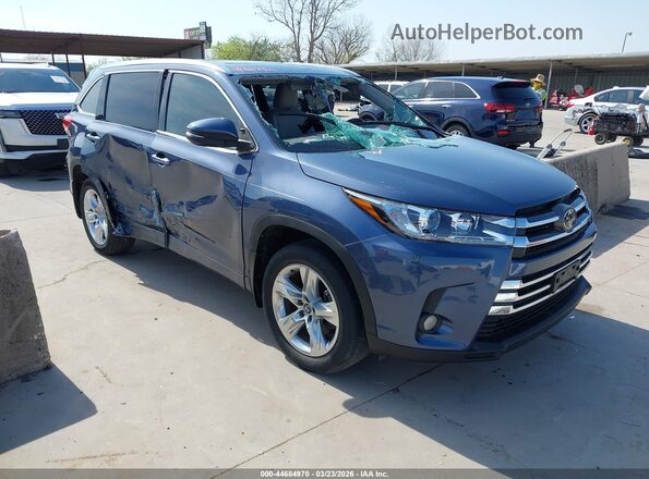5TDYZRFH3JS280232 2018 TOYOTA LIMITED Blue Front right