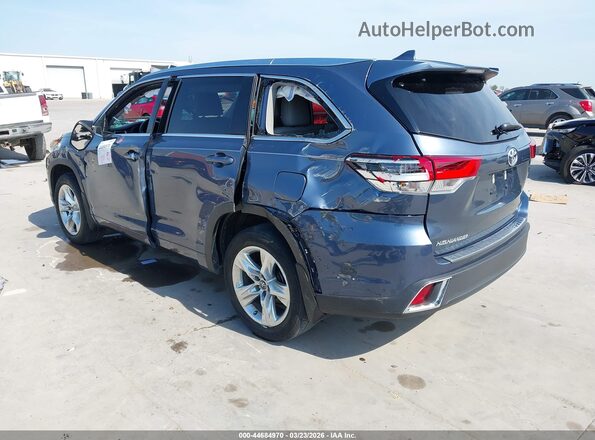 5TDYZRFH3JS280232 2018 TOYOTA LIMITED Blue Rear left
