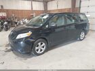 2016 Toyota Sienna L 7 Passenger Черный vin: 5TDZK3DC1GS759318