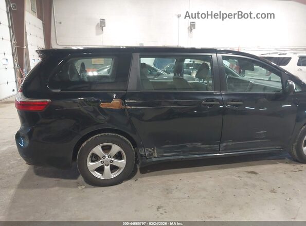 5TDZK3DC1GS759318 2016 TOYOTA SIENNA Черный 
