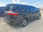 2016 Toyota Sienna L 7-passenger Черный vin: 5TDZK3DC5GS750251
