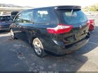 2016 Toyota Sienna L 7 Passenger Черный vin: 5TDZK3DC8GS715557