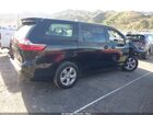 2016 Toyota Sienna L 7 Passenger Черный vin: 5TDZK3DC8GS715557