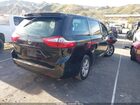 2016 Toyota Sienna L 7 Passenger Черный vin: 5TDZK3DC8GS715557