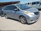 2016 Toyota Sienna L 7 Passenger Silver vin: 5TDZK3DC9GS703191