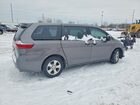 2016 Toyota Sienna Серый vin: 5TDZK3DC9GS750186