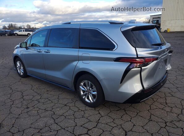 5TDZSKFC4MS013898 2021 TOYOTA LIMITED Серебряный Задняя левая четверть