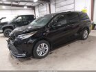 2025 Toyota Sienna Limited Черный vin: 5TDZSKFC5SS197651