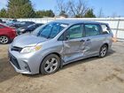 2018 Toyota Sienna L 7-passenger Серебряный vin: 5TDZZ3DC2JS963189
