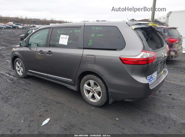 5TDZZ3DC2LS024935 2020 TOYOTA SIENNA Gray უკანა მარცხენა