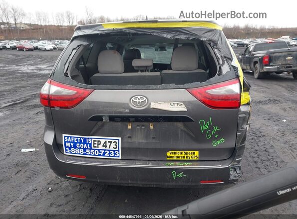 5TDZZ3DC2LS024935 2020 TOYOTA SIENNA Gray 