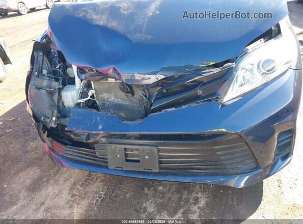 5TDZZ3DC5LS073465 2020 TOYOTA SIENNA Blue Вид спереду