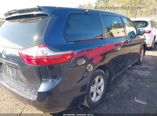 5TDZZ3DC5LS073465 2020 TOYOTA SIENNA Blue Задня права чверть