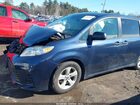 2020 Toyota Sienna L Blue vin: 5TDZZ3DC5LS073465