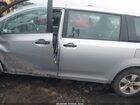 2018 Toyota Sienna L 7 Passenger Серебряный vin: 5TDZZ3DC7JS913260