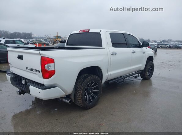 5TFAW5F16JX754996 2018 TOYOTA TUNDRA Белый Задняя правая четверть