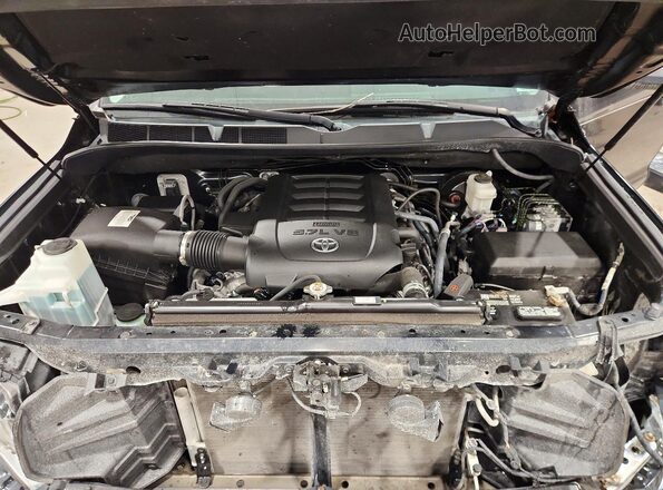 5TFAY5F12MX002548 2021 TOYOTA TUNDRA Черный Вид задней части салона