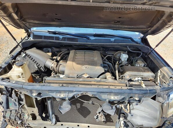 5TFAY5F14KX817296 2019 TOYOTA TUNDRA Black Սալոնի հետևի տեսք