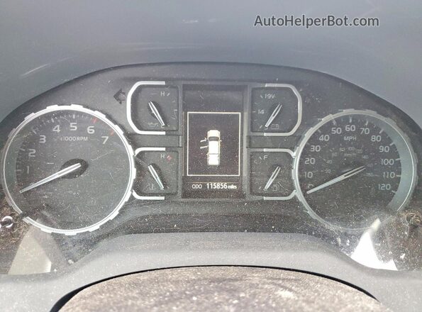 5TFAY5F15KX839565 2019 TOYOTA TUNDRA Серебряный Вид щитка приборов