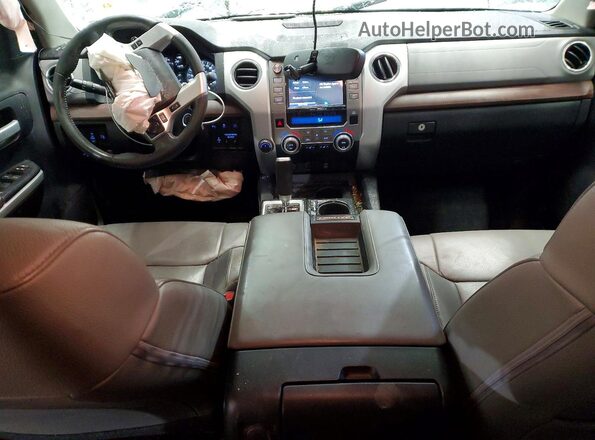 5TFBY5F16JX693129 2018 TOYOTA LIMITED Silver Вид панелі приладів