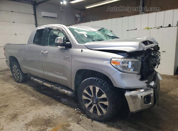 5TFBY5F16JX693129 2018 TOYOTA LIMITED Silver Передня права чверть